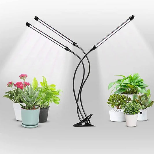 Full Spectrum LED Grow Light - Clip-On for Indoor Plants